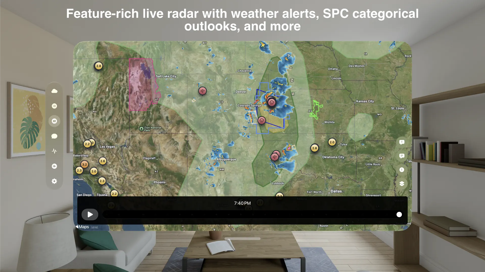 WeatherAI - Forecast & Radar screenshot 2