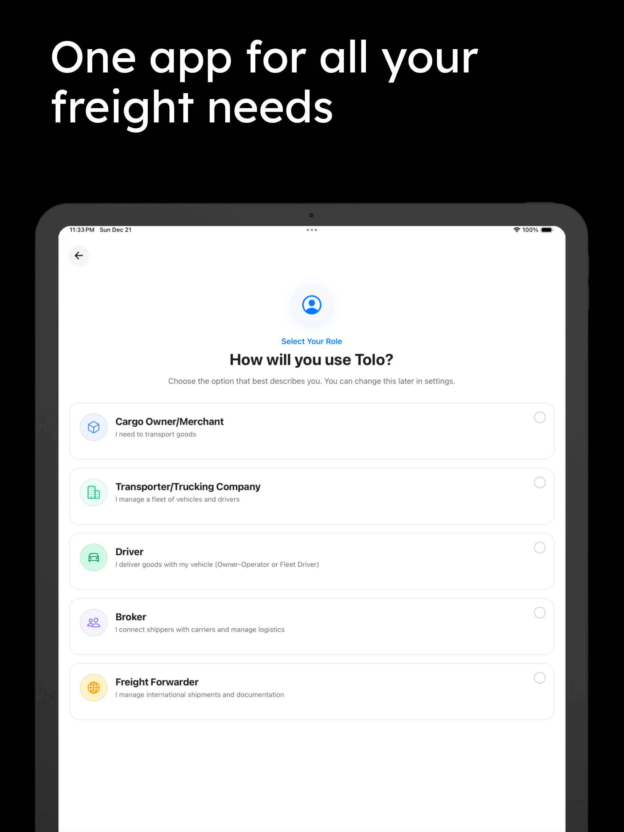 Tolo Freight