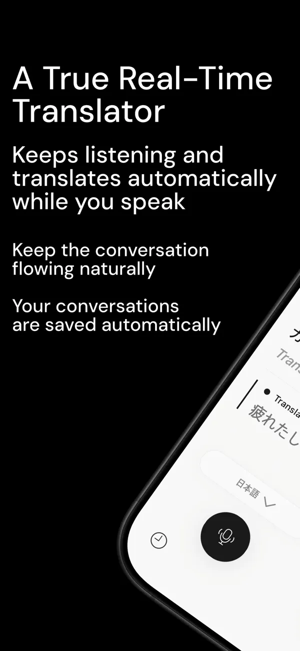 Screenshot #1 pour LiveTranslate - Traducteur IA