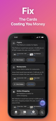 Credit Card Tracker: CardStack Screenshot 7 of 9