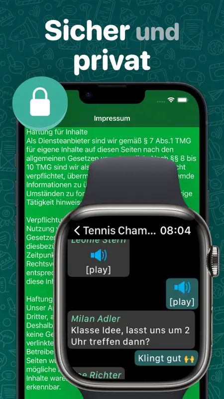 WatchChat 2: für WhatsApp screenshot 9 of 10