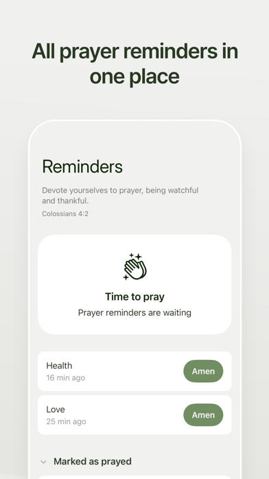 Screenshot #3 pour Prayminder