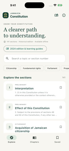 Jamaica Constitution