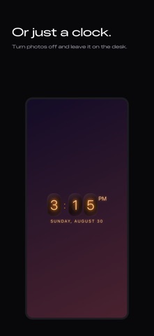 Tabletop: Flip Clock & Photos Screenshot 4 of 5