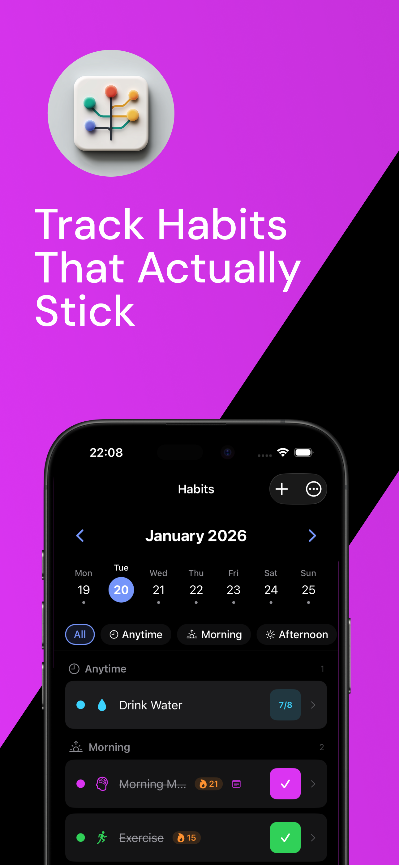 Habit Versions - Tracker
