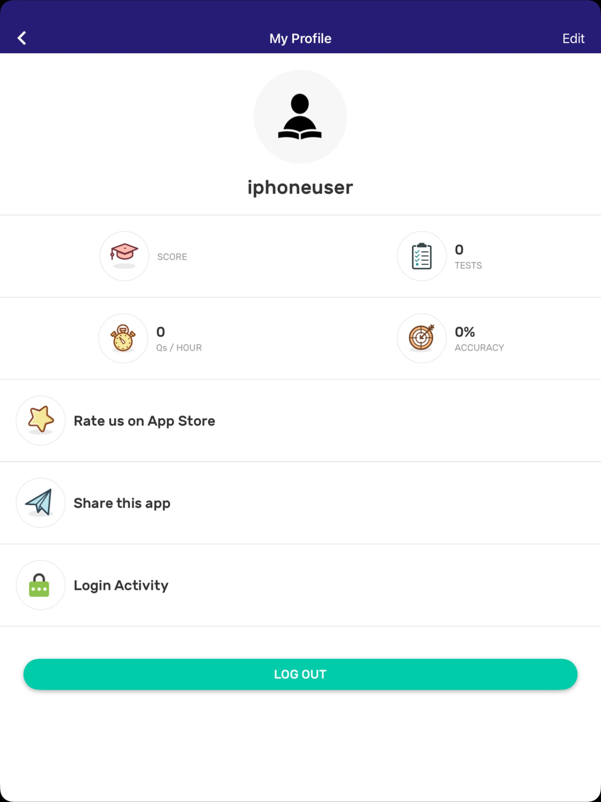 Examnation screenshot 9