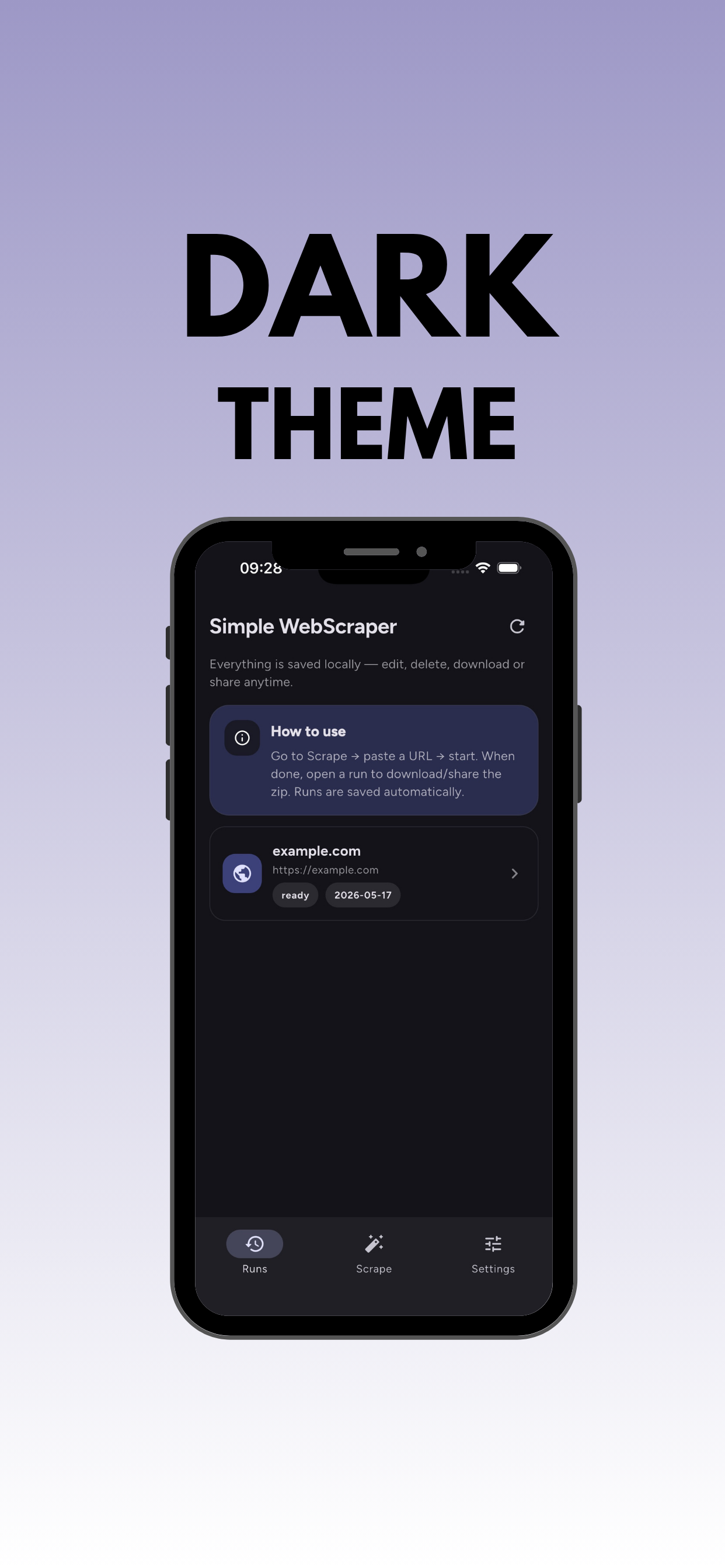 Simple WebScraper