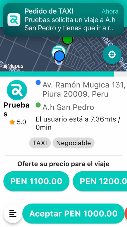 #2. Rutta Conductor (iOS) By: Henry Oviedo