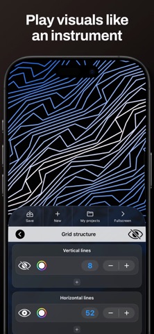 Polagone - Visual Synthesizer Screenshot 1 of 6