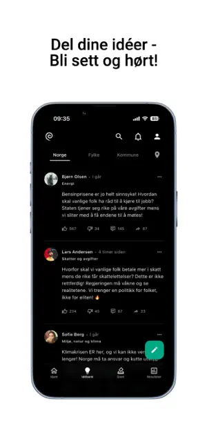 Demokratiappen screenshot 2