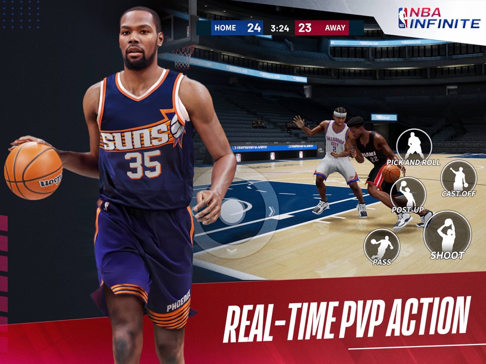 #2. NBA Infinite (iOS) 来自: Level Infinite