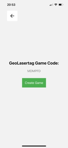 GeoLasertag screenshot