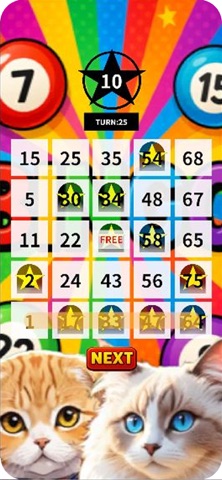 Cat Eco Bingo Screenshot 2 of 3