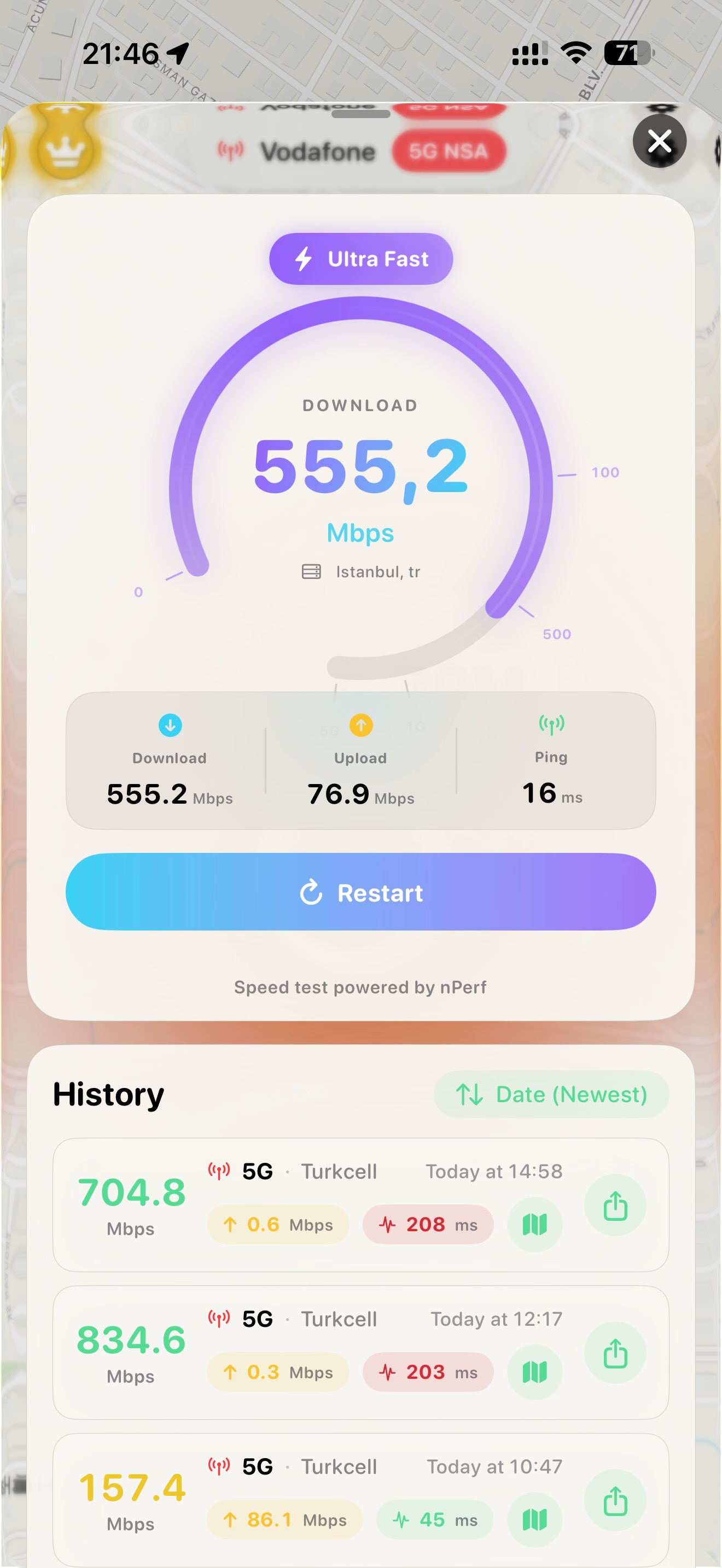 5G Signal Finder