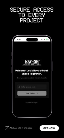 Kay-Oh App iPhone screenshot