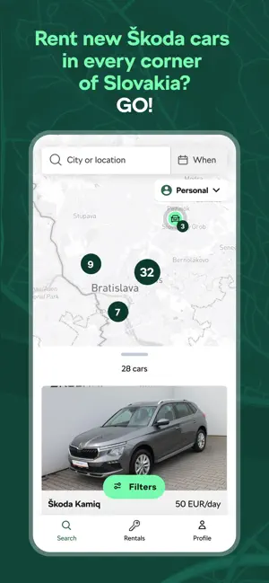 Škoda GO screenshot 2