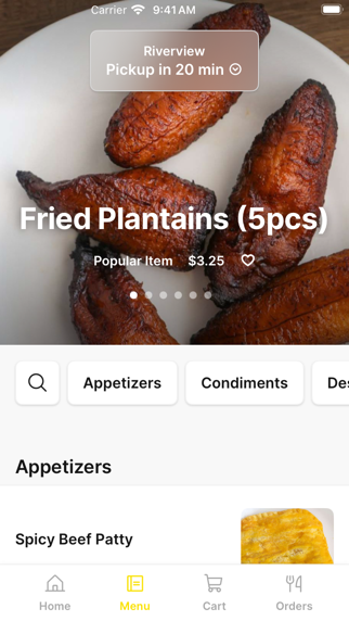 Flavaz Jamaican Grille To Go iPhone screenshot 2 - Food & Drink app