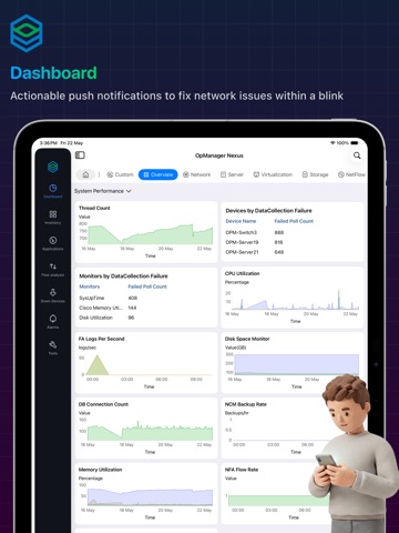 OpManager Nexus | On-Premises iPad screenshot