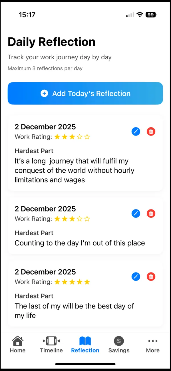 #5. QuitTimer (iOS) Göre: Hassan Dofil