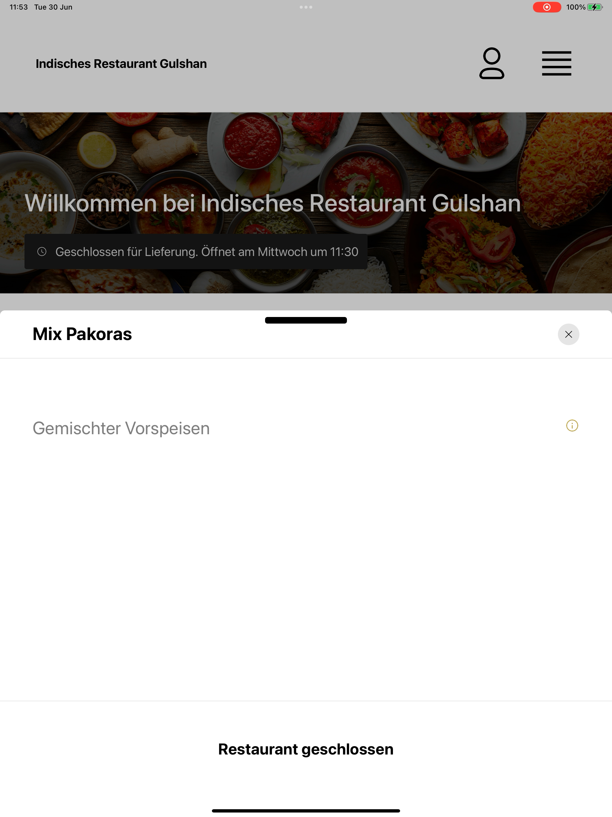 Indisches Restaurant Gulshan screenshot 7
