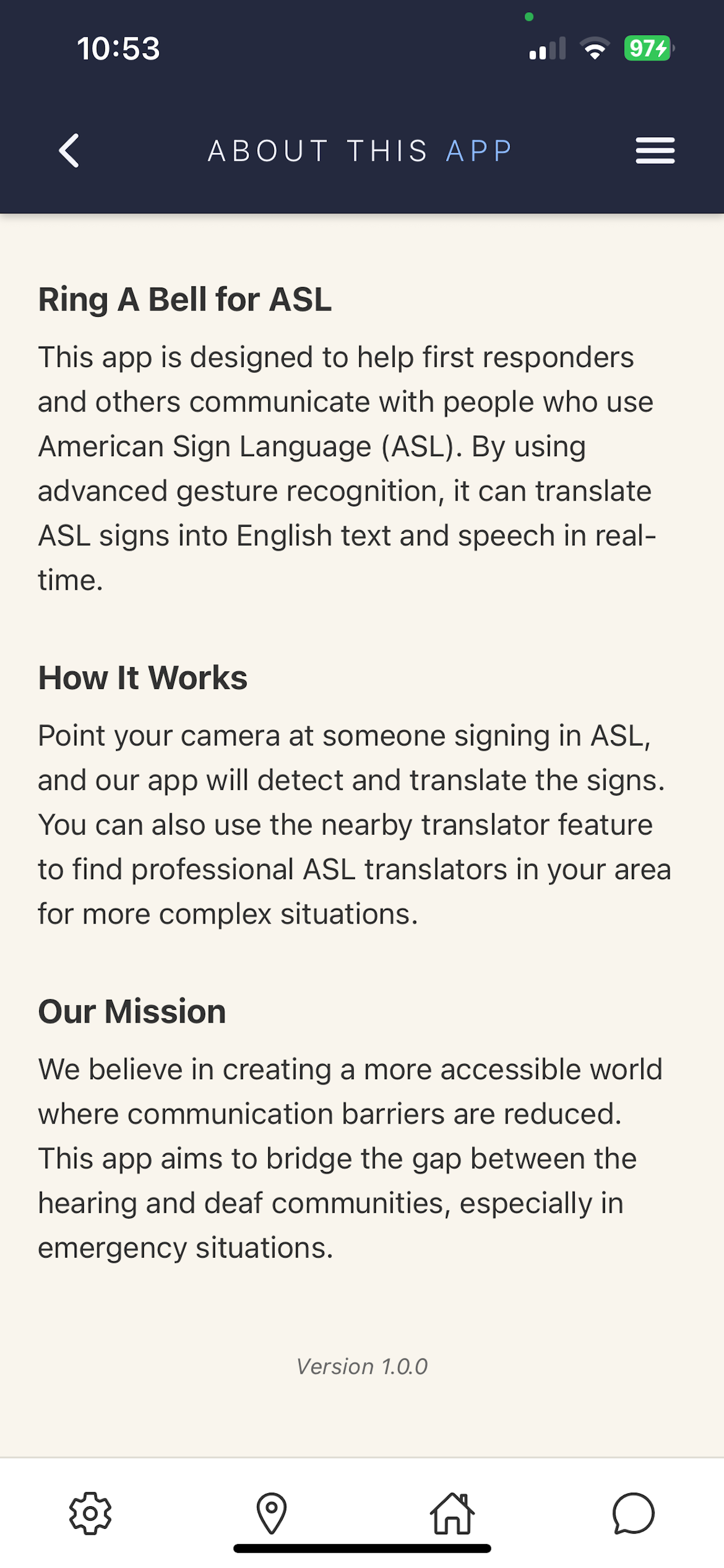 RING A BELL FOR ASL