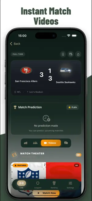 buz football pro: Live Chat iPhone screenshot 2