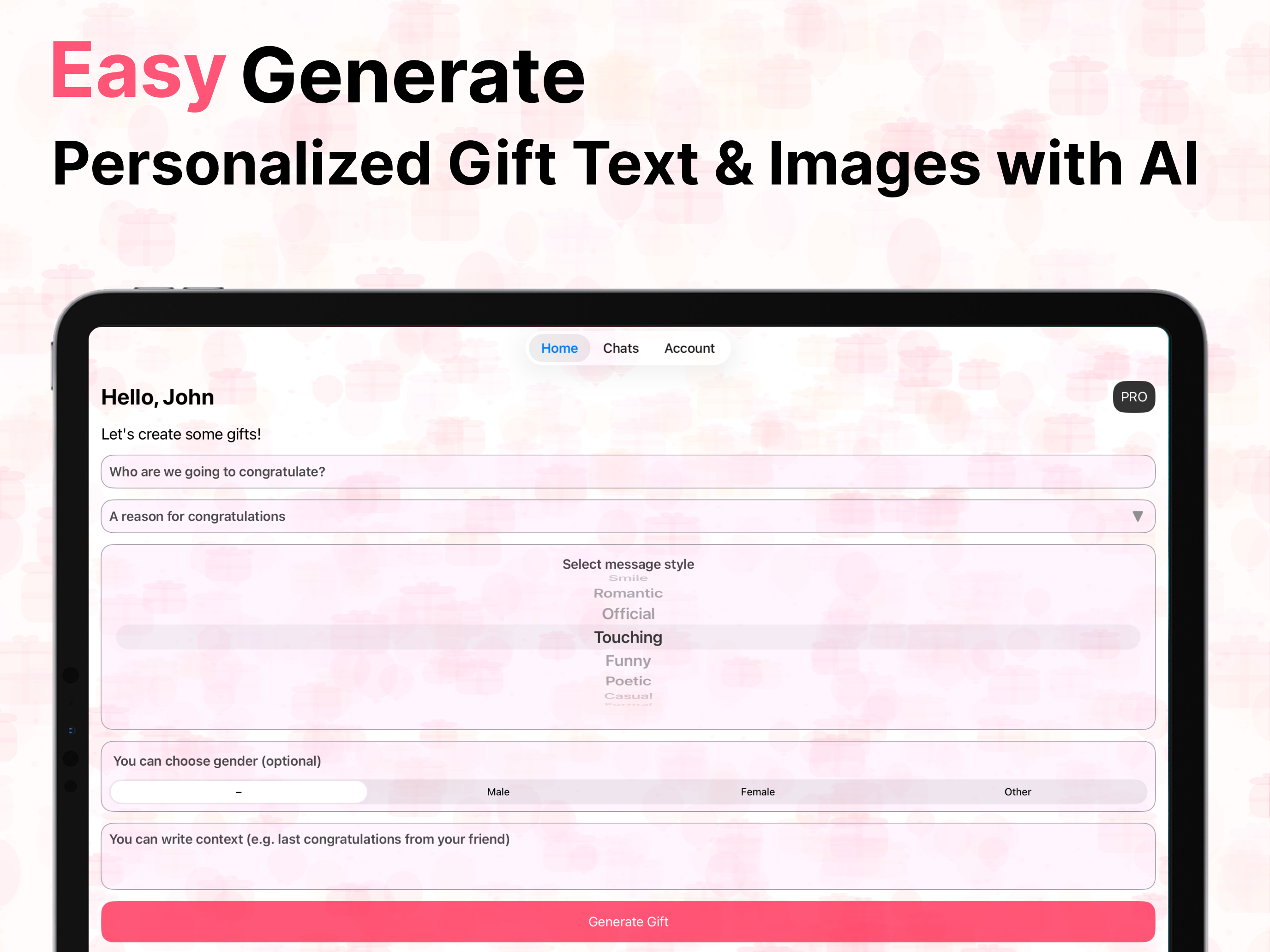 Gift Text - Create your own