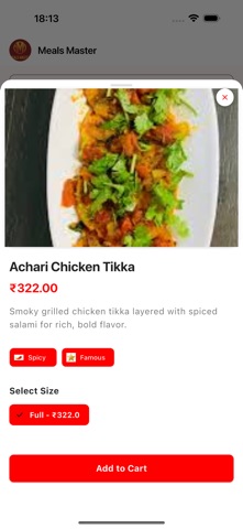 Meals Master India screenshot