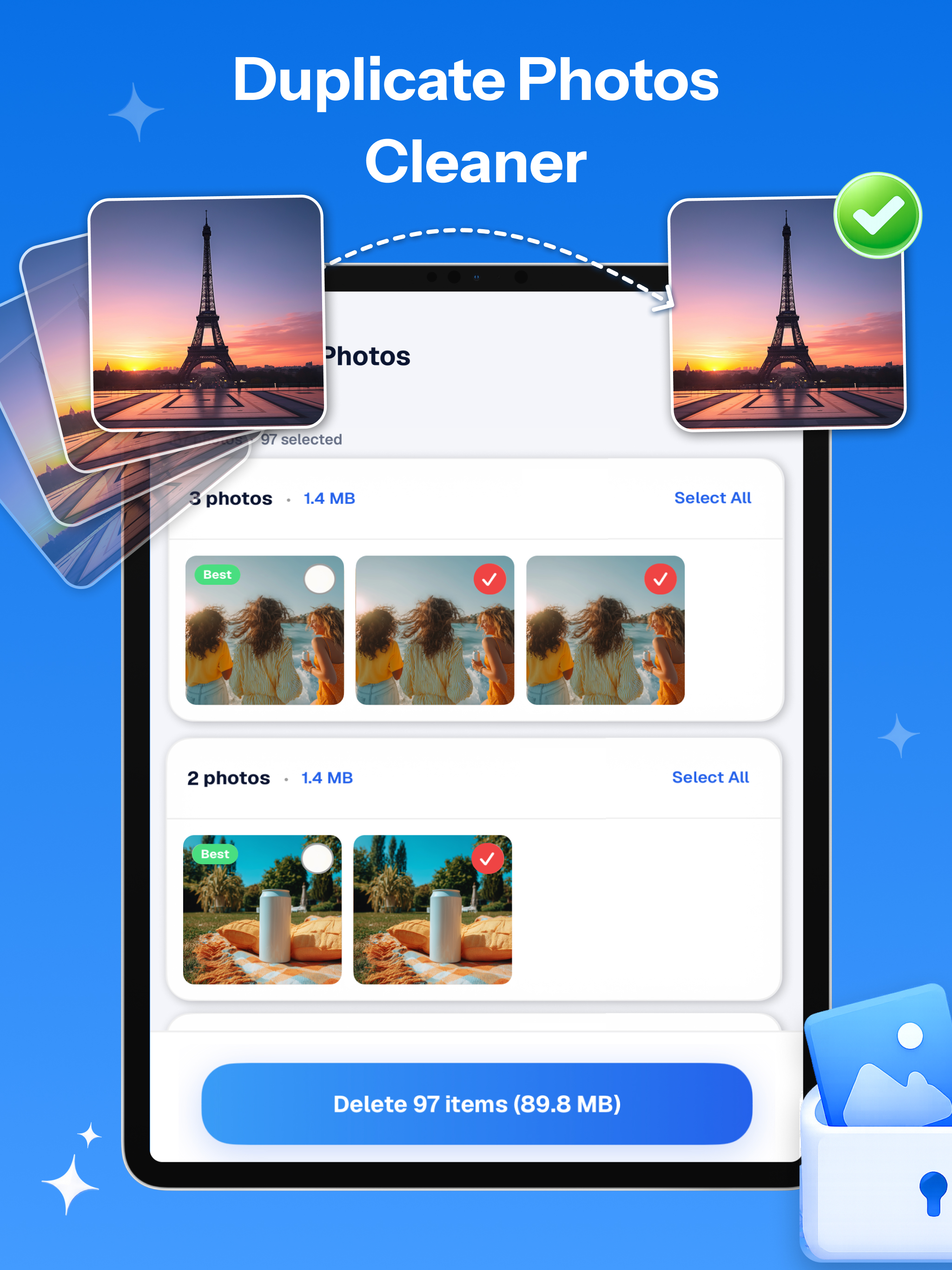 Phone Cleaner- Swipe to Delete screenshot 11