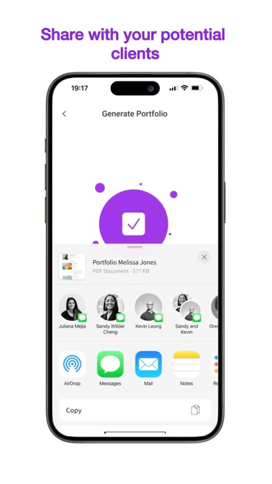 Wall Portfolio for Artist Screenshot