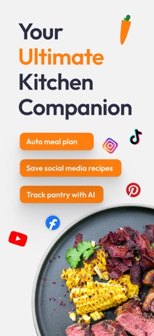 IngrediPal: Recipe & Meal Plan iPhone screenshot