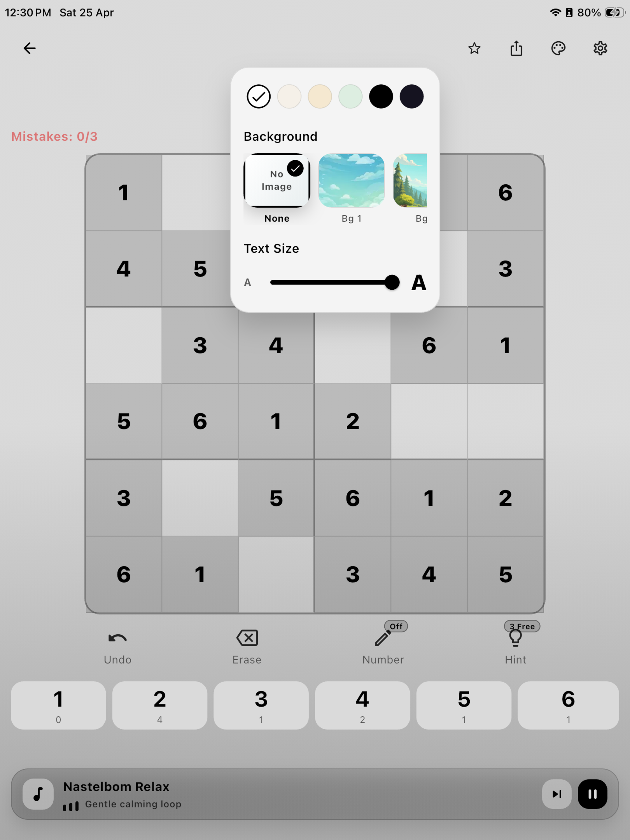 Mini Sudoku: Relax & Play