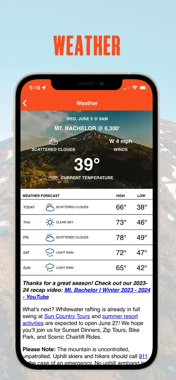 Screenshot #3 pour Mt. Bachelor