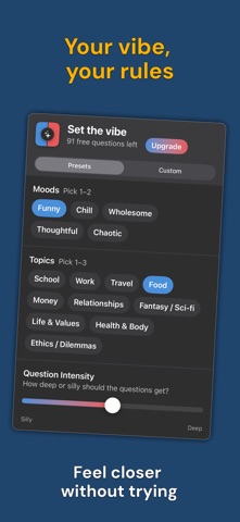Would you rather? No Repeats Screenshot 3 of 6