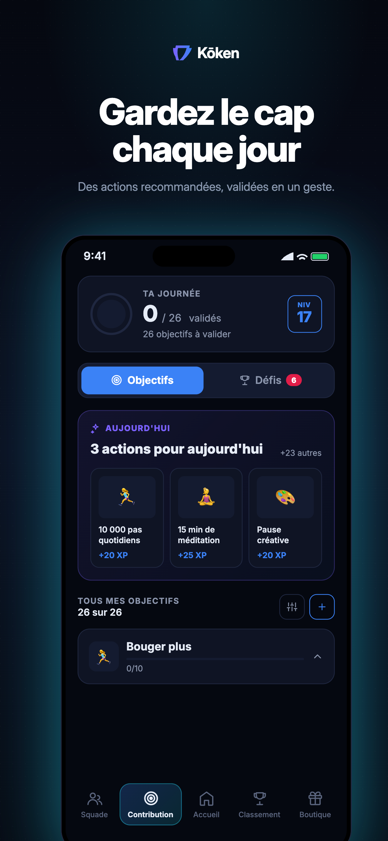 Kōken — Bien-être au travail screenshot 3