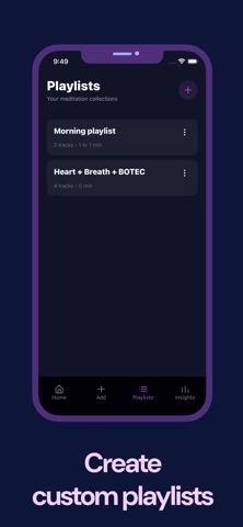Unlimited - Meditation Player iPhone screenshot