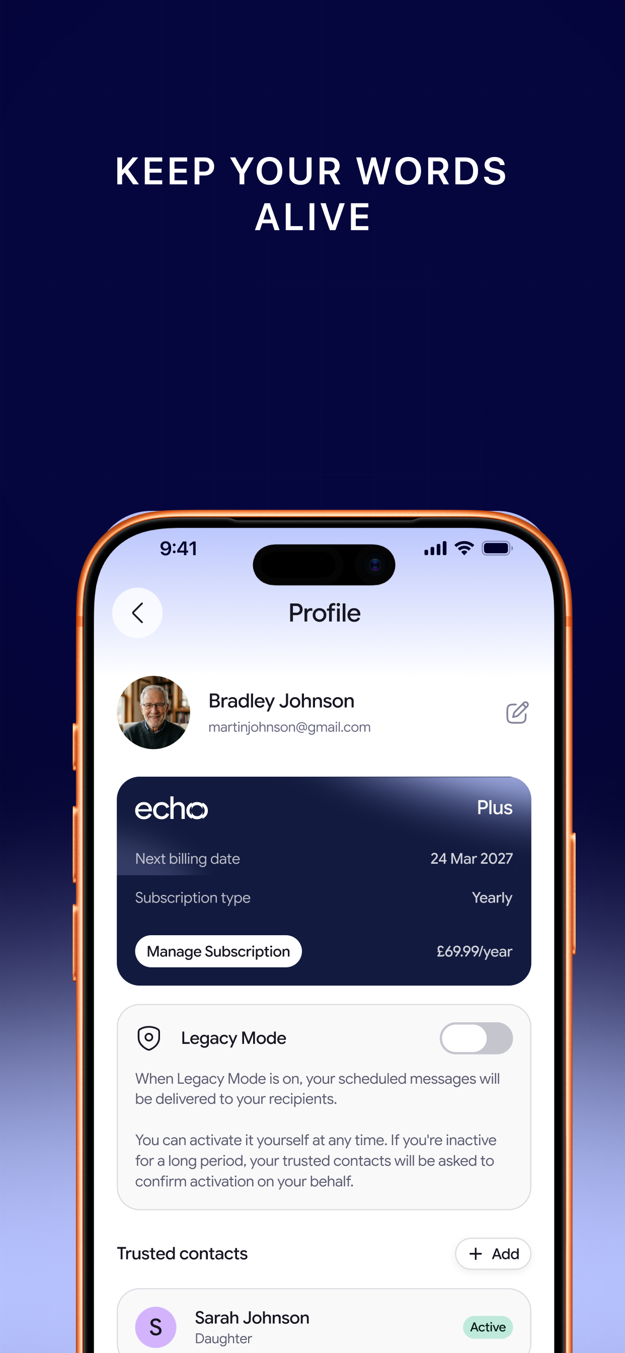 Echo - Digital Vault screenshot 5