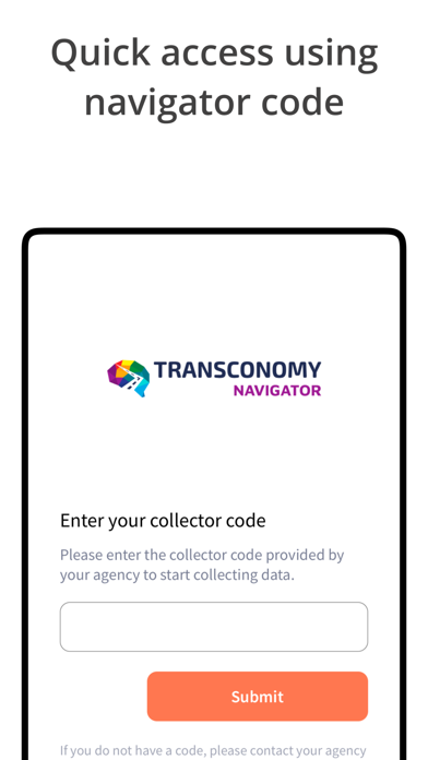 Screenshot 1 of Transconomy Navigator App