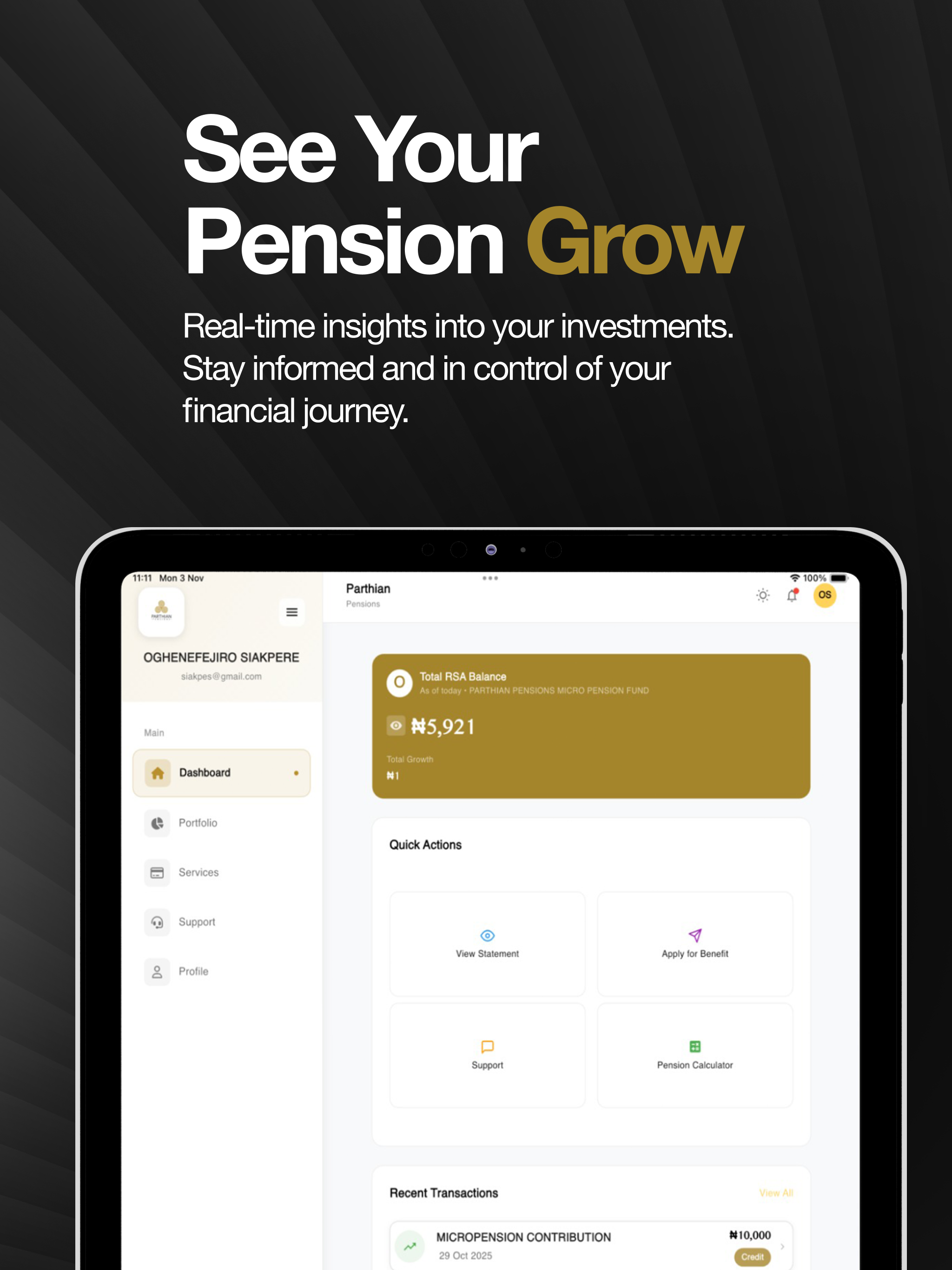Parthian Pensions