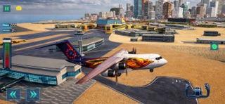 Luxury Airplane Flying Sim 3D! iPhone screenshot