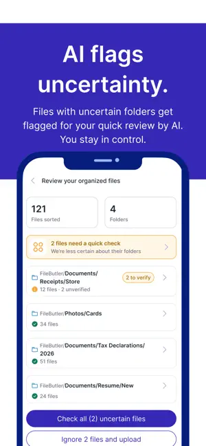 FileButler: AI File Organizer screenshot 4