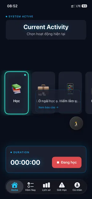 Nô Time: App quản lý thời gian screenshot 1