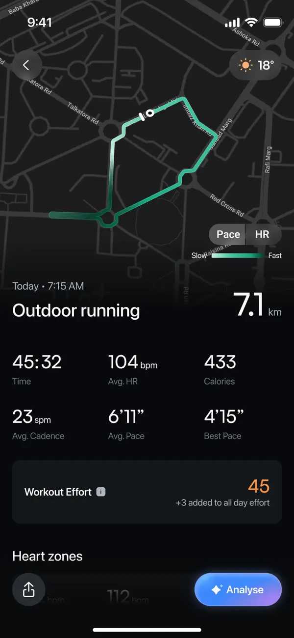 Screenshot #3 pour NoiseFit: Health & Fitness