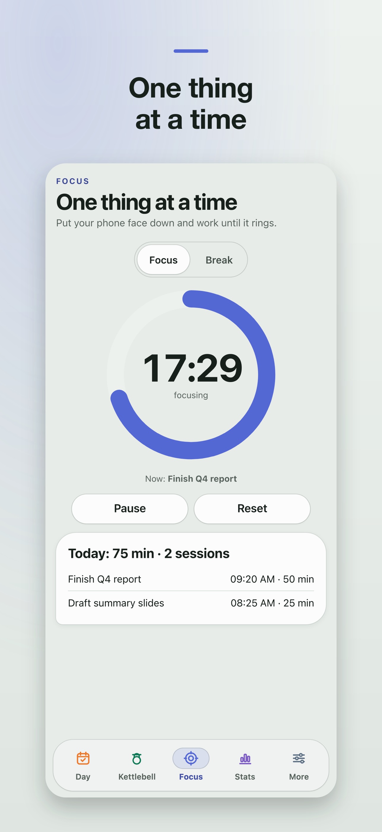 Screenshot 7 of Control: Kettlebell & Habits