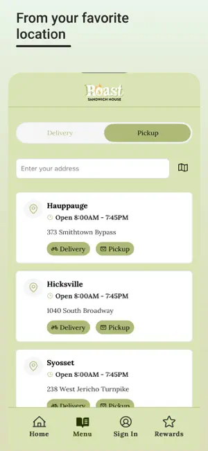 Roast Sandwich House screenshot 4