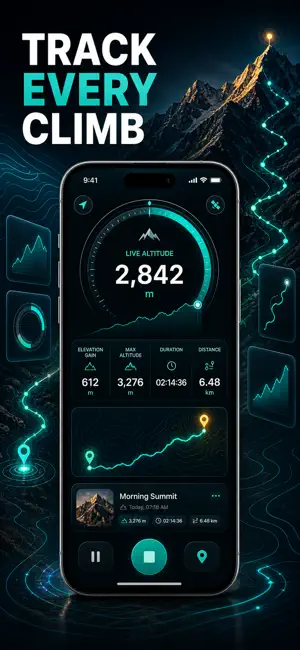 Altimeter: GPS Elevation screenshot 3