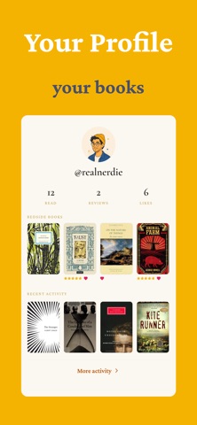 Nerdie: Book Tracker screenshot