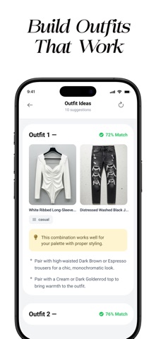 Color Analysis: HueCheck AI iPhone screenshot