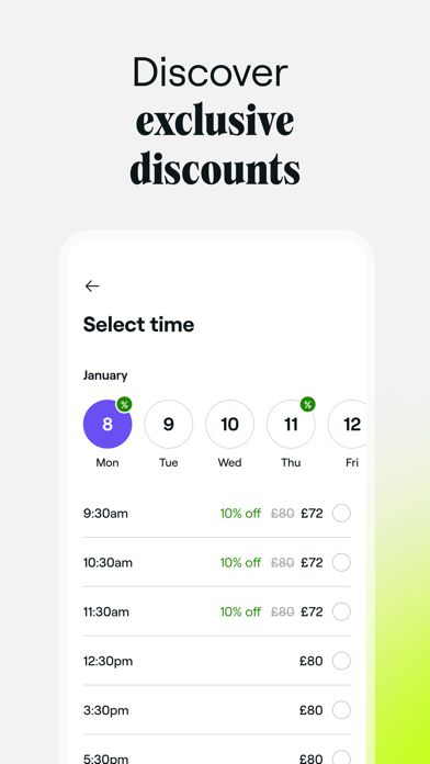 Fresha for customers Screenshot