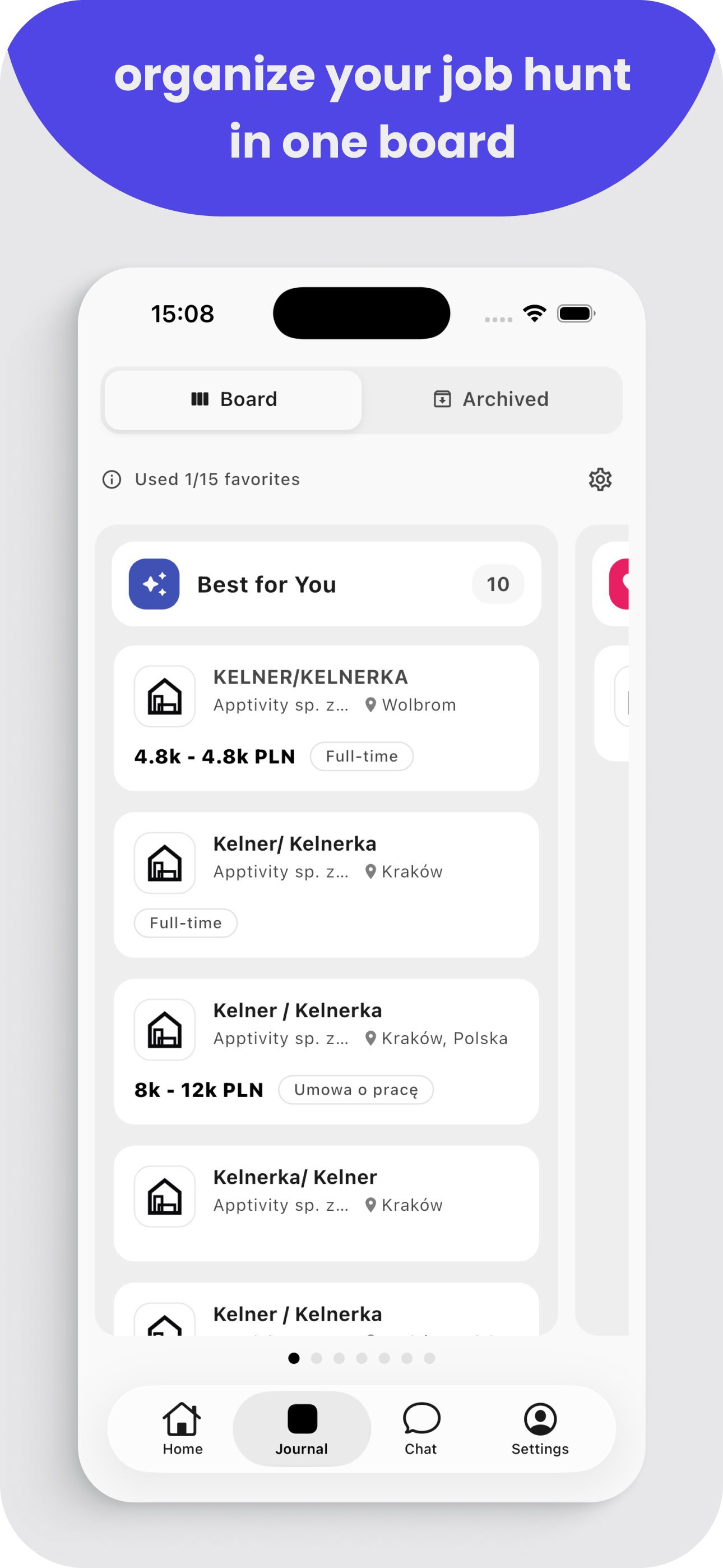 Hexjobs: Jobs, Vacancies & AI screenshot 3